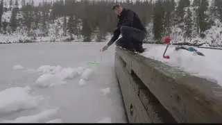 Warm temperatures hurting North Idaho ice fishing charter