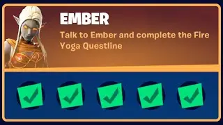 How to Complete Ember's Fire Yoga Questline - Fortnite Chapter 2 Season 8