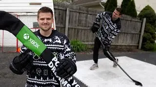 UNBOXING THE SECRET XBOX HOCKEY STICK?!