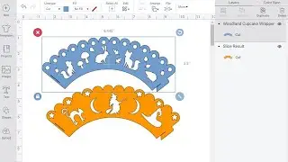 Cricut Design Space Holiday Cupcake Wrapper