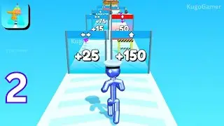 Tall Man Run Gameplay &ndash; Grow Taller Every Step 😲(level 39 to 41) part 2