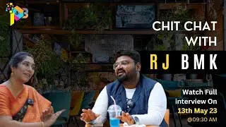 Chit Chat With RJ BMK @peoplepulsewithprasuna - Watch Full Video on 13th May 2023