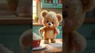 🧸🎶 Teddy Bear's Kitchen Party #shorts #shortsyoutube