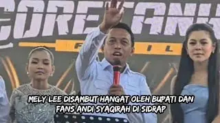 MELY LEE DAN ANDI SYAQIRAH DISAMBUT HANGAT OLEH BUPATI SIDRAP 