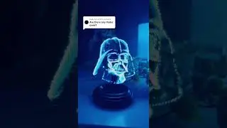DO NOT Let Star Wars Fans See This 😂 #starwars #hologram #starwarsfan