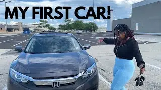 I BOUGHT MY FIRST CAR! 2017 HONDA CIVIC EX