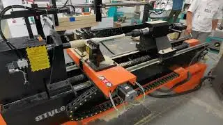 Wood CNC Lathe Turning Machine for Baseball Bat with Automatic Feeding System