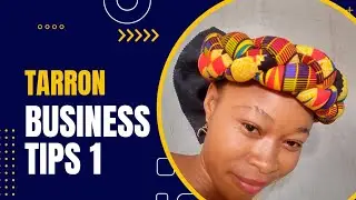 Tarron Business Tips 1🌟 Monday Success Tips1[Tarron Innovative World]