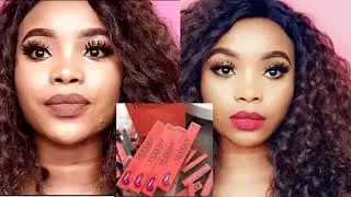 HUDDAH COSMETICS MATTE LIPSTICKS REVIEW/black women makeup/wambo gitatui/