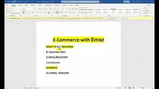 Business to Consumer(B2C) In E-commerce | Lecture On B2C in Urdu And Hindi