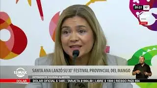 Santa Ana lanzó su XI° Festival del Mango