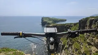 Отправился на море на электровелосипеде / Мыс Тобизина