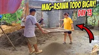DAY 13. BAYANIHAN SA PABAHAY NI FRANZ.  TAY MIGUEL PABAHAY TAPOS NA RIN.