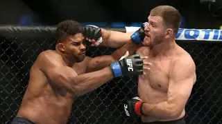 Stipe Miocic vs Alistair Overeem - KO in UFC 203