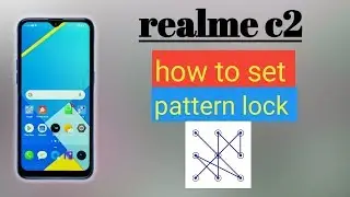 how to set pattern lock in  realme c2 & all realme mobile || mobile repairing hlep