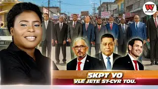 Zen pir&egrave;d..5KPT yo k revoke ST-Cyr tou..Anbasad🇺🇸kanpe ankwa..men mesaj diplomat la voye bay n&egrave;g yo