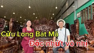 Cai Lây- sốc nặng với bộ bàn ghế Cẩm Lai 5 tỷ tại shop Duy Hà