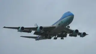Air Force One (VC-25) in Detroit