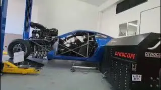 Roots blown hemi hub dyno