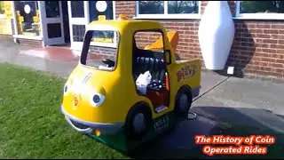 2000s Jolly Roger Coin Operated Pick Up Truck Kiddie Ride - Dream Street Magic Time Buddy