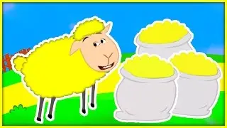 Baa Baa Yellow Sheep | Classic Nursery Rhyme Sing-along with Lyrics!
