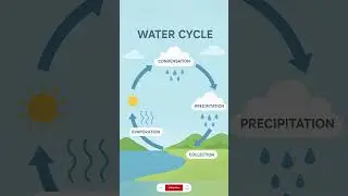 Water Cycle Explained | Evaporation, Condensation, Precipitation & Collection#knowledge