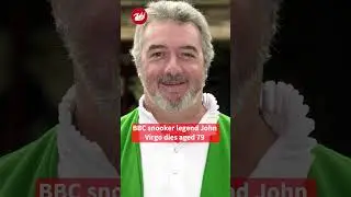 BBC snooker legend John Virgo dies aged 79