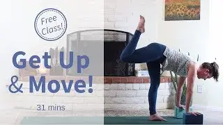 Get Up & Move Full Length Yoga Class with Brentan Schellenbach