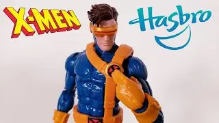 X-MEN Marvel Legends Series Cyclops Hasbro (BAF Warlock) Action Figure Review