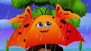 Rain, Rain, Go Away Nursery Rhyme With Lyrics Cartoon Kids song Rhymes & Songs for Children Phonics