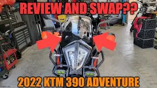 KTM 390 Adventure Part 27 (Aliexpress rade garage review and swap to Givi airflow)