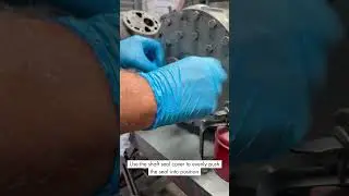 How to replace the shaft seal on a Carrier 05K Compressor