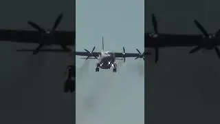 antonov an-12 #aviation #special #airplane #airport #antonov #an12 #turboprop #nice #cargo #landing