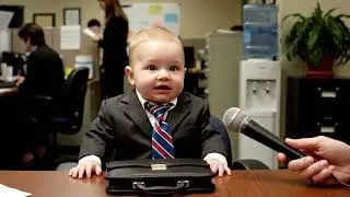Funny Baby Interview: why should we hire you 2?