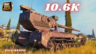0.6K Damage in Hirschkäfer – Brutal Carry Battle | World of Tanks