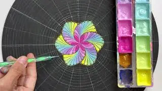Proyecto flor geométrica