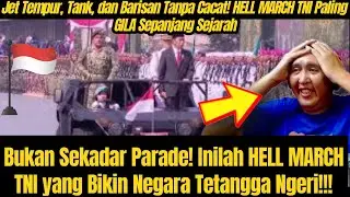 🇮🇩 HELL MARCH TNI 2025‼️ The World is Amazed to See Indonesia's Brutal Military Power!!