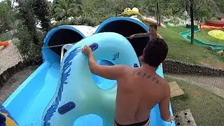 Blue-Kroc Water Slide at Acquamania