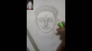 how to draw Buddha drawing easy #buddha #drawing #shorts #youtubeshorts #art #artist  #bignners