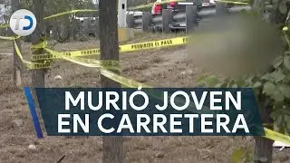 Murió joven de 19 años tras fatal accidente en carretera