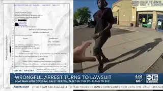 Phoenix police sued by deaf man with cerebral palsy after violent arrest