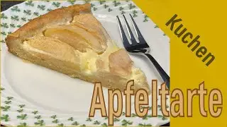 Apfeltarte. Schnell und einfach. Super lecker!