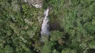 Exploring Wild Waterfalls near Cuenca, Ecuador by drone