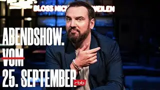 ABENDSHOW. | Live vom 25.09.2020