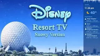 Disney World Resort TV Live Stream | Winter Version