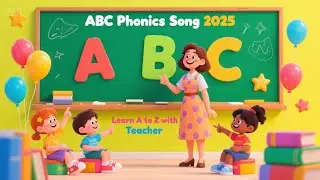 ABC Phonics Song 2025 | Viral A to Z Alphabet Song for Kids | Learn with Fun Animation