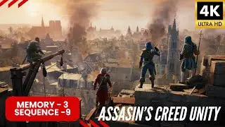 Assassin's Creed Unity Walkthrough | Sequence 9 - Memory 3 | Hot Air Balloon Chase &Eacute;lise & Romance