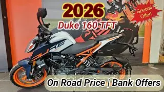 2026 All New KTM Duke 160 Detailed Review 🔥 Most Powerful 160cc bike 😍 Features, Price and Offers