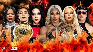 WWE Stephanie Rhea Ripley & Bianca Belair vs Jade Cargill Liv Morgan & Raquel | Full Match 01-02-26
