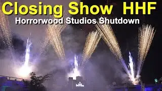 Horrorwood Studios Shutdown - Movie Park Halloween Horror Festival - Closing Show 2019